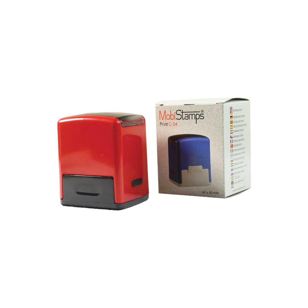 دسته مهر ژلاتینی موبی استامپ مدل Print C-54