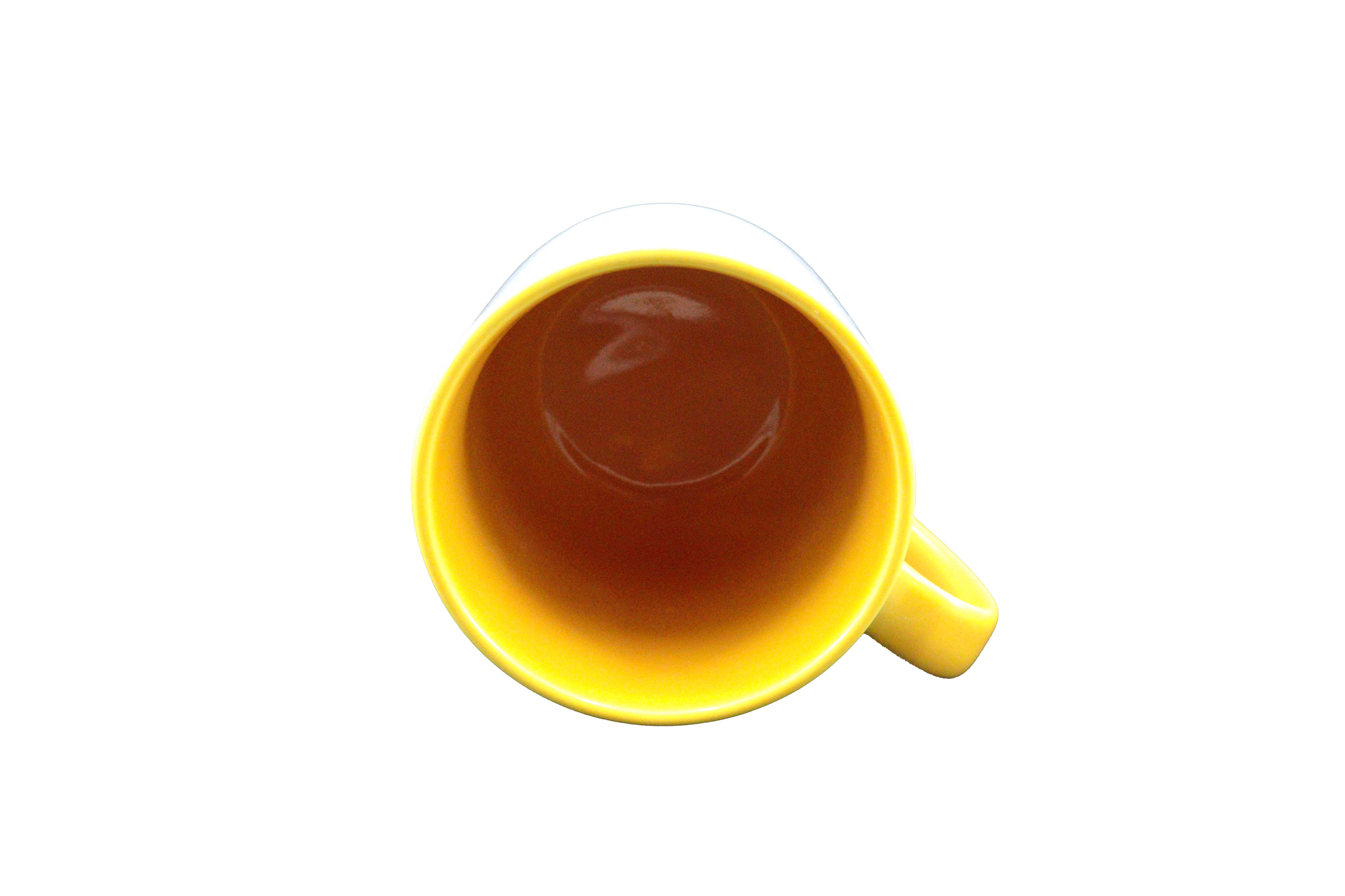 فنجان (ماگ)مخروطی دسته و داخل زرد سابلیمیشن خام OZ11