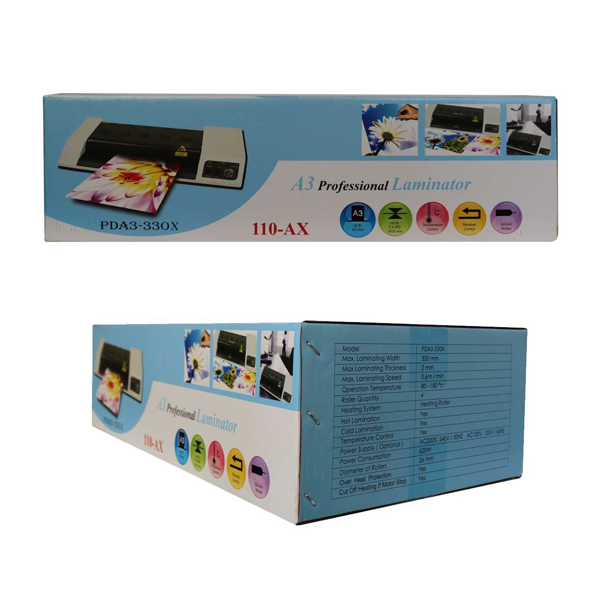 دستگاه لمینت یا پرس کارت مدل PDA3-330X