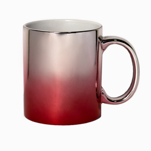 ماگ (لیوان) خام نیم طیف قرمز سابلیمیشن