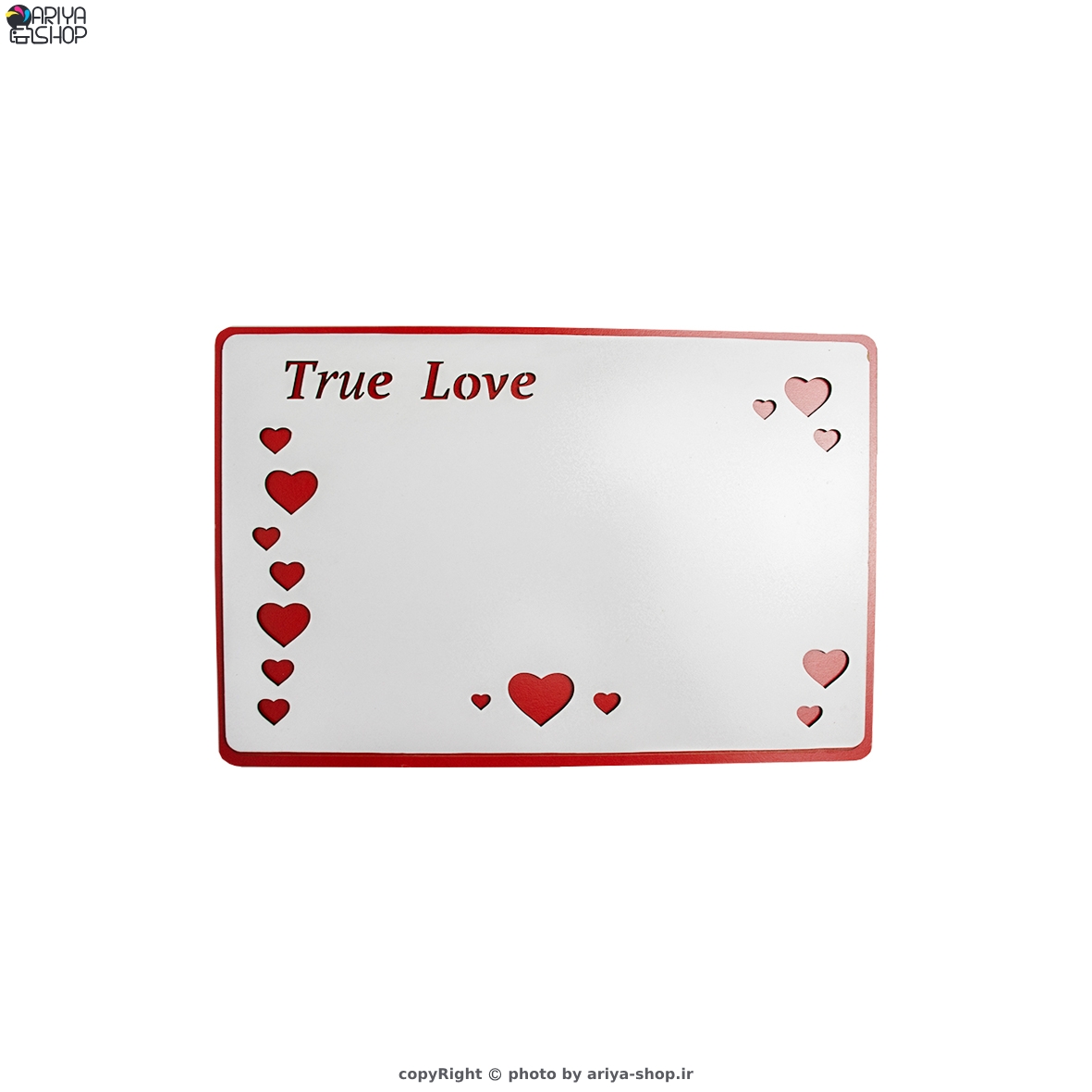 قاب عکس سابلیمیشن مدل عشق واقعی true love